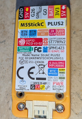 M5stack m5stickc plus2 - m5stack,