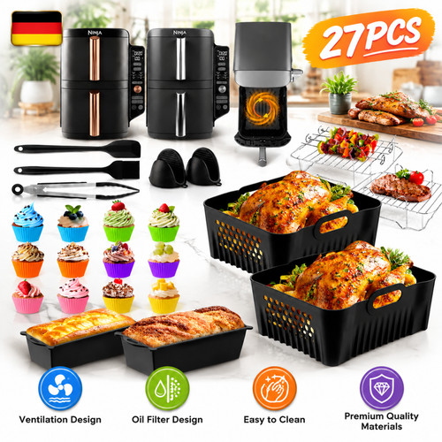 27pcs zubehör airfryer - 27pcs,