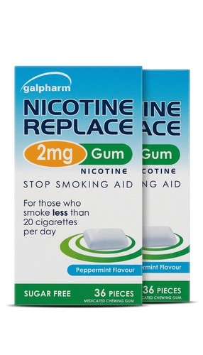 Galpharm nikotinkaugummi - 2x,